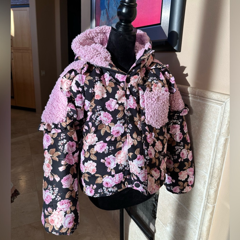 FOR LOVE AND LEMONS PUFFER COAT XSM NWT
